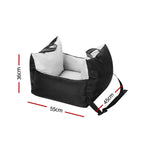 Load image into Gallery viewer, i.Pet Dog Car Seat Booster Cover Dog Bed Portable Waterproof Belt Non Slip