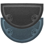 Load image into Gallery viewer, YES4PETS 2 x Pet Food Bowl Placemat Waterproof Leakproof Rubber Feeder Mat Non Slip Floor