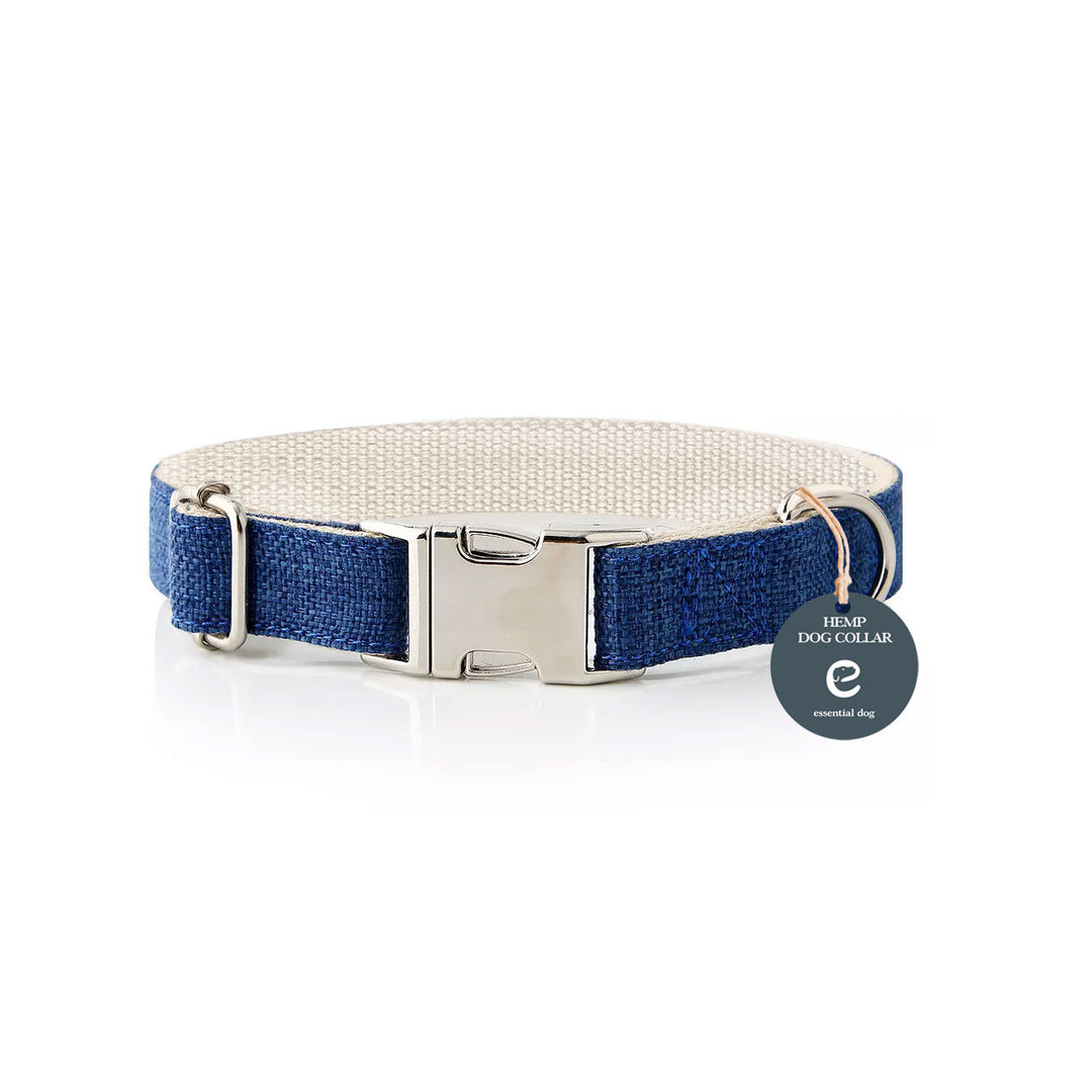 Natural Hemp & Cotton Dog Collar