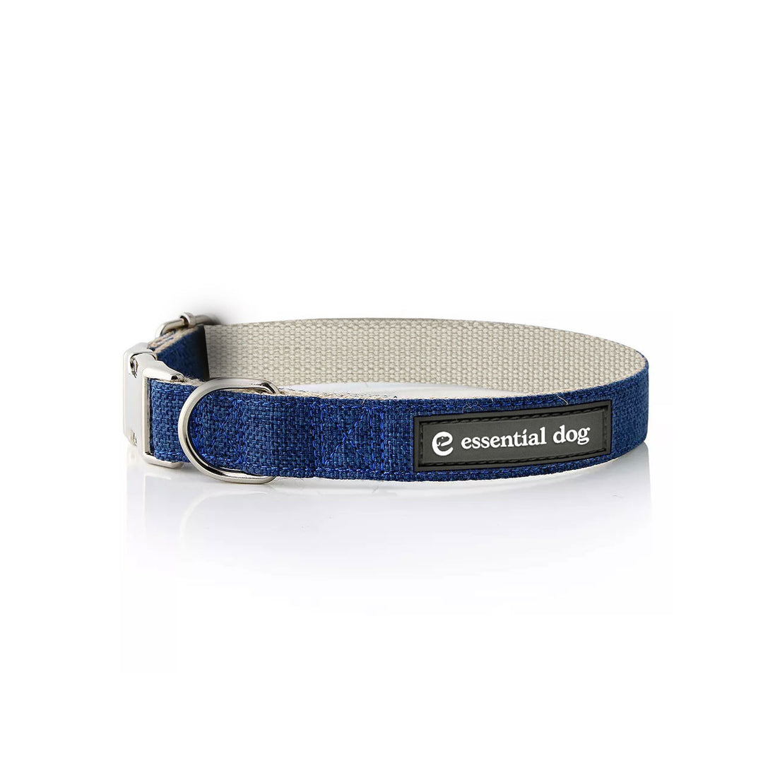 Natural Hemp & Cotton Dog Collar