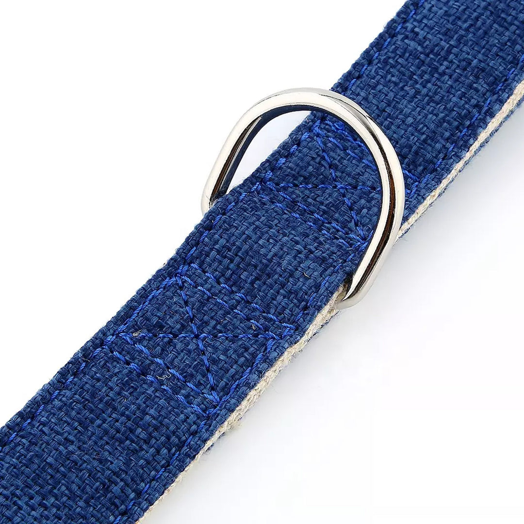 Natural Hemp & Cotton Dog Collar