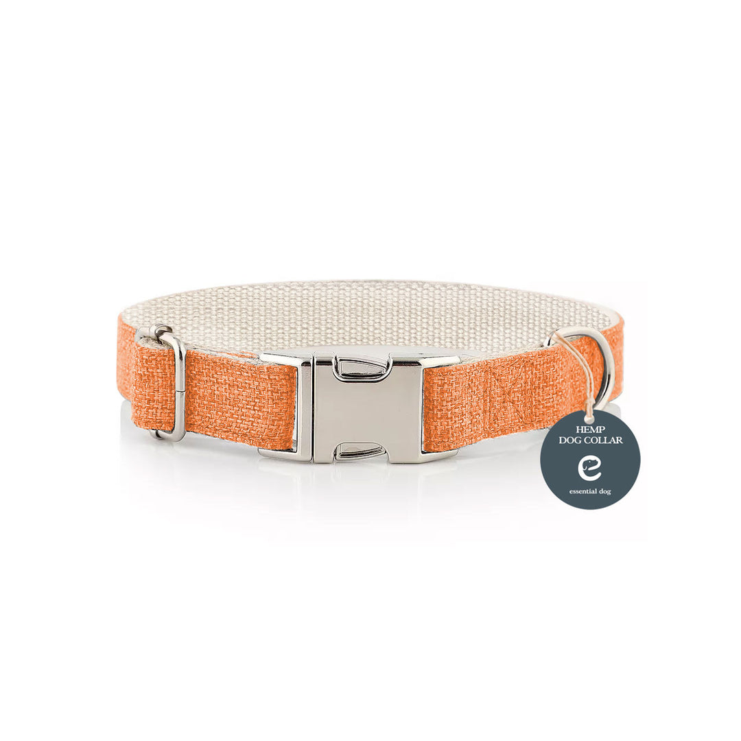 Natural Hemp & Cotton Dog Collar