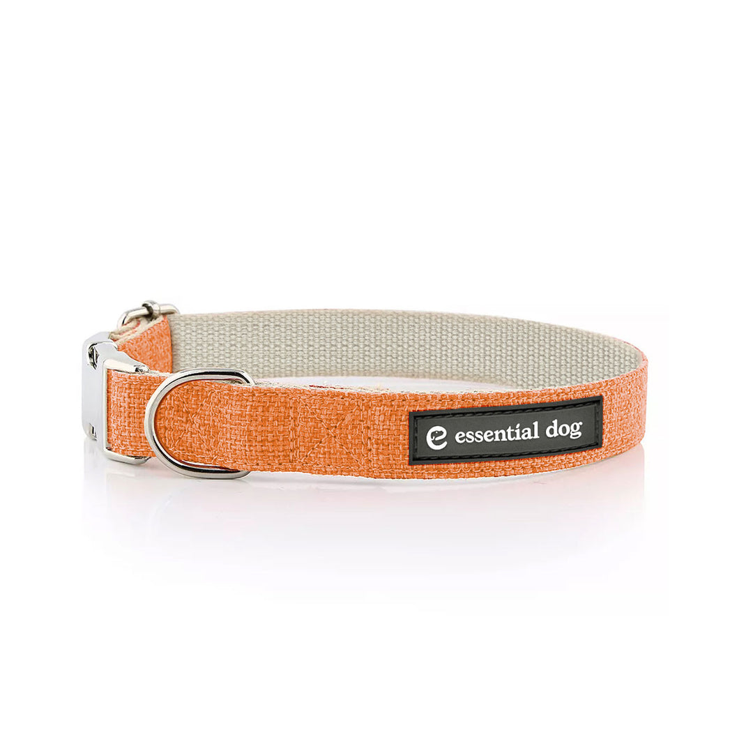 Natural Hemp & Cotton Dog Collar