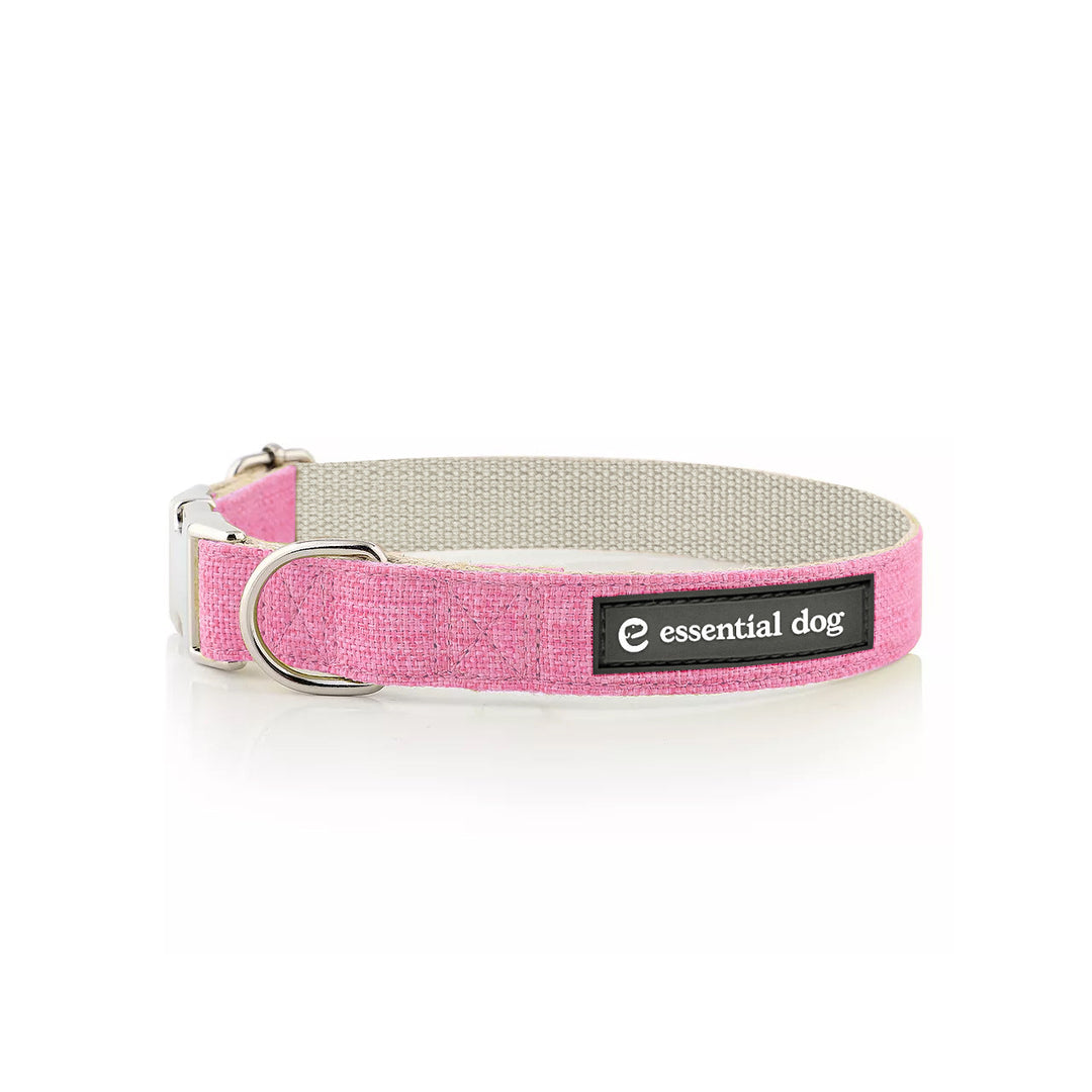 Natural Hemp & Cotton Dog Collar