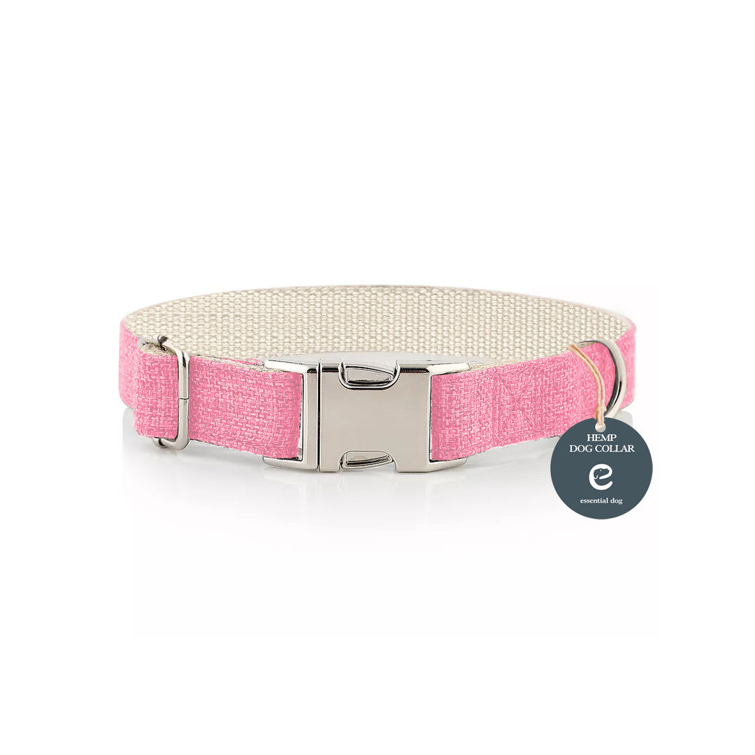 Natural Hemp & Cotton Dog Collar