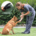 Load image into Gallery viewer, Portable Dog Food Bag Outdoor Walking Travel Feeding Pouch Pet Supplies - Light Green