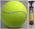 Load image into Gallery viewer, 10" GIANT TENNIS BALL with BALL PUMP Air Inflator for Autographs Signatures
