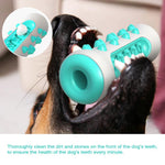 Load image into Gallery viewer, Dog Squeaky Toys For Aggressive Chewers, Tough Toothbrush Dog Chew Toy, Nearly Indestructible Rubber Toys For Pet Training, Teeth Cleaning, Playing And Chewing For Medium & Large Breeds
