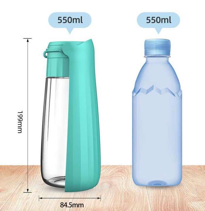 Portable Dog Water Bottle - Leak-Proof Travel Pet Hydration Solution