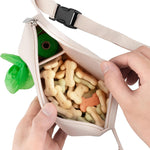 Load image into Gallery viewer, Silicone Pet Treat Pouch for Dog Training - Portable Waist Bag with Waste Bag Holder