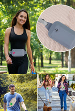 Load image into Gallery viewer, Silicone Pet Treat Pouch for Dog Training - Portable Waist Bag with Waste Bag Holder