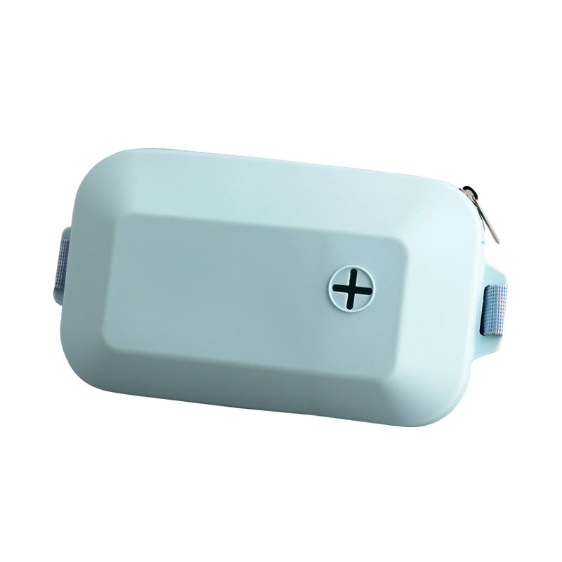 Silicone Pet Treat Pouch for Dog Training - Portable Waist Bag with Waste Bag Holder