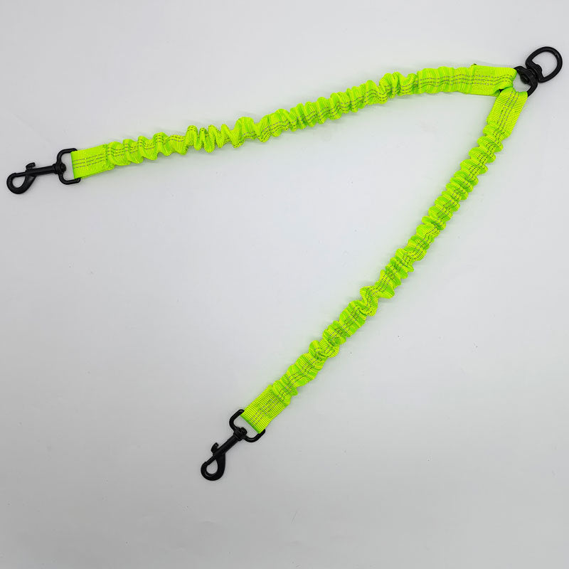 Pet Double-Ended Rope + 1.5M Leash - Easy to walk two dogs, tangle-free design