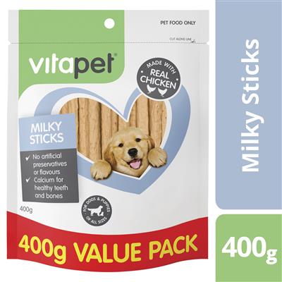 Vitapet Milky Sticks 400g