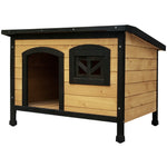 Load image into Gallery viewer, i.Pet Dog Kennel Extra Large Wooden Outdoor Indoor Puppy Pet House Cabin Crate Weatherproof