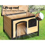 Load image into Gallery viewer, i.Pet Dog Kennel Extra Large Wooden Outdoor Indoor Puppy Pet House Cabin Crate Weatherproof