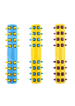 Load image into Gallery viewer, YES4PETS 3 x Large Dog Puppy Rubber Spike Fetch Stick Dental Hygiene Chew Play Toy
