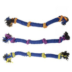 Load image into Gallery viewer, YES4PETS 3 x Dog Toy Tug-of-War Knotted Cotton Rope Pet Toy 54cm Long Chew Rope Play Dental
