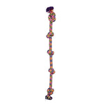 Load image into Gallery viewer, YES4PETS 2 x Dog Toy Tug-of-War Knotted Cotton Rope Pet Toy Long Chew Rope Play Dental
