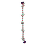 Load image into Gallery viewer, YES4PETS 2 x Dog Toy Tug-of-War Knotted Cotton Rope Pet Toy Long Chew Rope Play Dental
