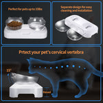 Load image into Gallery viewer, YES4PETS Pet Bowl Water Bowls Portable Anti Slip Skid Feeder Dog Rabbit Cat
