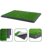 Load image into Gallery viewer, YES4PETS XL Indoor Dog Puppy Toilet Grass Training Mat Loo Pad Potty 76 X 51 cm
