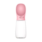 Load image into Gallery viewer, YES4PETS 550ml Portable Pet Dog Puppy Cat Drinking Mug Water Feeder Bottle Valve Travel Bottle Pink
