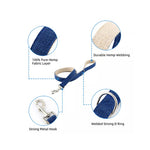 Load image into Gallery viewer, Natural Hemp &amp; Cotton Dog Lead Leash
