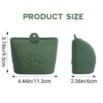 Load image into Gallery viewer, Portable Dog Food Bag Outdoor Walking Travel Feeding Pouch Pet Supplies - Light Green