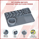 Load image into Gallery viewer, Pet Licking Mat Bite Resistant Non-Slip Slow Feeder
