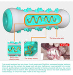 Load image into Gallery viewer, Dog Squeaky Toys For Aggressive Chewers, Tough Toothbrush Dog Chew Toy, Nearly Indestructible Rubber Toys For Pet Training, Teeth Cleaning, Playing And Chewing For Medium &amp; Large Breeds
