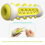 Load image into Gallery viewer, Dog Squeaky Toys For Aggressive Chewers, Tough Toothbrush Dog Chew Toy, Nearly Indestructible Rubber Toys For Pet Training, Teeth Cleaning, Playing And Chewing For Medium &amp; Large Breeds
