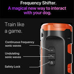 Load image into Gallery viewer, Orange Multifunctional Ultrasonic Dog Repeller &amp; Flashlight - Long-Range SOS Emergency Light
