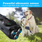 Load image into Gallery viewer, Ultrasonic Dog Repeller – High-Power, Flash Mode, Effective Outdoor Use for Controlling Aggressive Dogs
