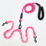 Load image into Gallery viewer, Pet Double-Ended Rope + 1.5M Leash - Easy to walk two dogs, tangle-free design
