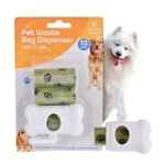 Load image into Gallery viewer, LIVINGTODAY Pet Dog Poop Dispenser and 45 Biodegradable Unscented Waste Bags
