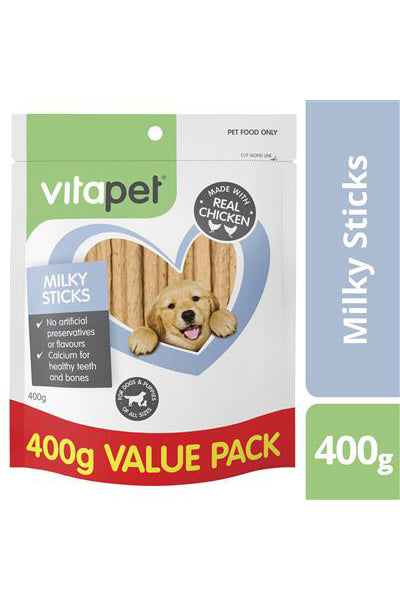 Vitapet Milky Sticks 400g